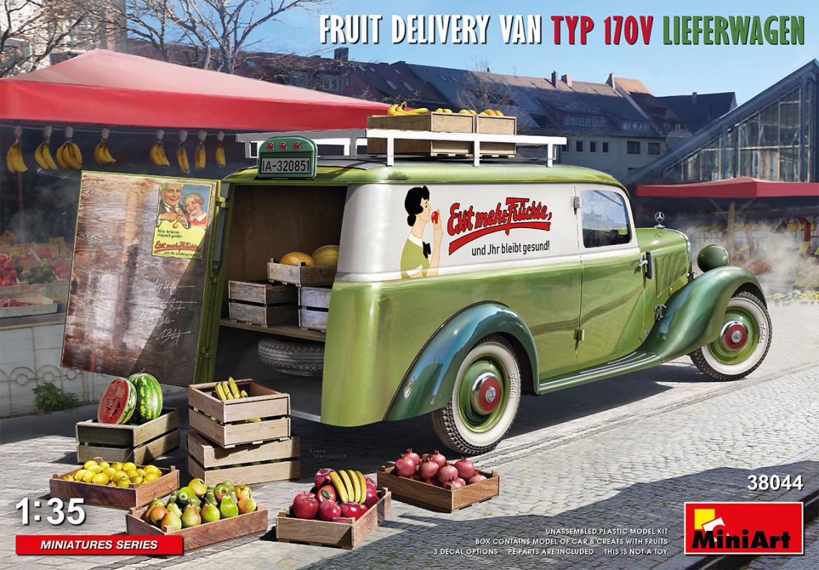 Fruit Deliverys Van Typ 170V - Lieferwagen von Mini Art