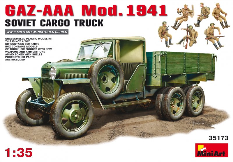 GAZ-AAA Cargo Truck Mod. 1941 GAZ-AAA Cargo Truck Mod. 1941 von Mini Art