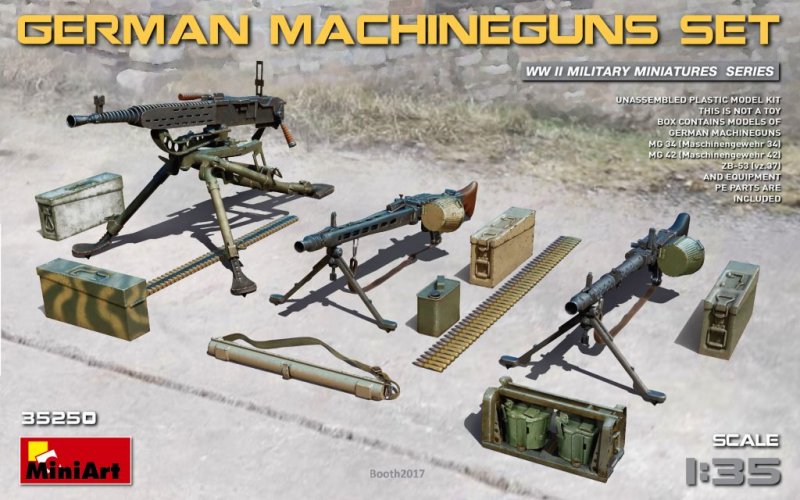 German Machineguns Set von Mini Art