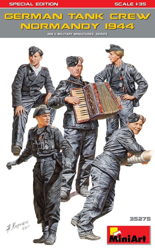 German Tank Crew (Normandy 1944) - Special Edition von Mini Art