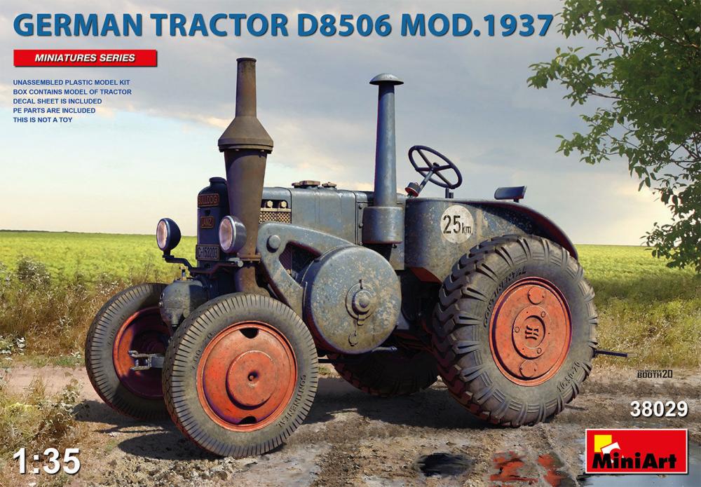 German Tractor D8506 Mod. 1937 von Mini Art