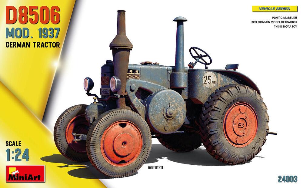 German Tractor D8506 Mod. 1937 von Mini Art