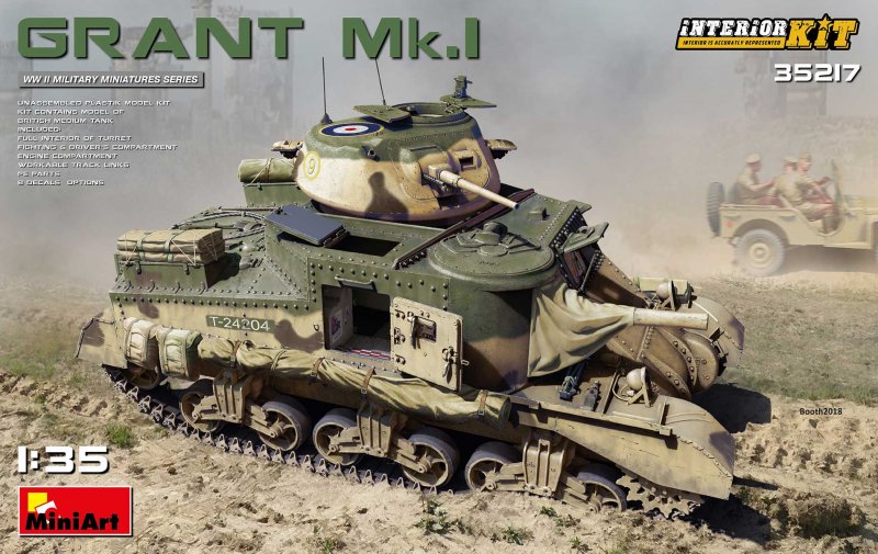Grant Mk.I - Interior Kit von Mini Art