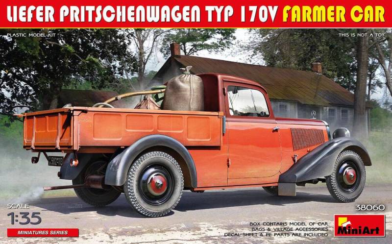 Liefer Pritschenwagen Typ 170V Farmer Car von Mini Art