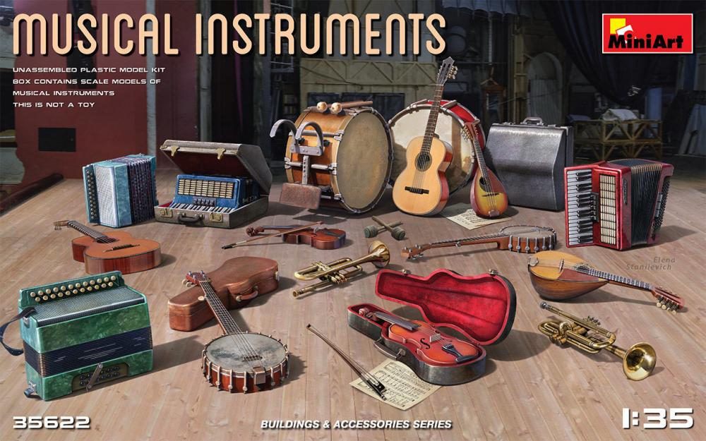 Musical Instruments von Mini Art