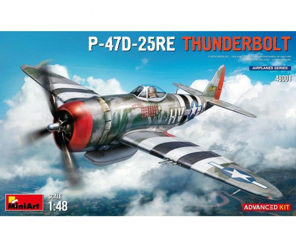 P-47D-25RE Thunderbolt - Advanced Kit von Mini Art