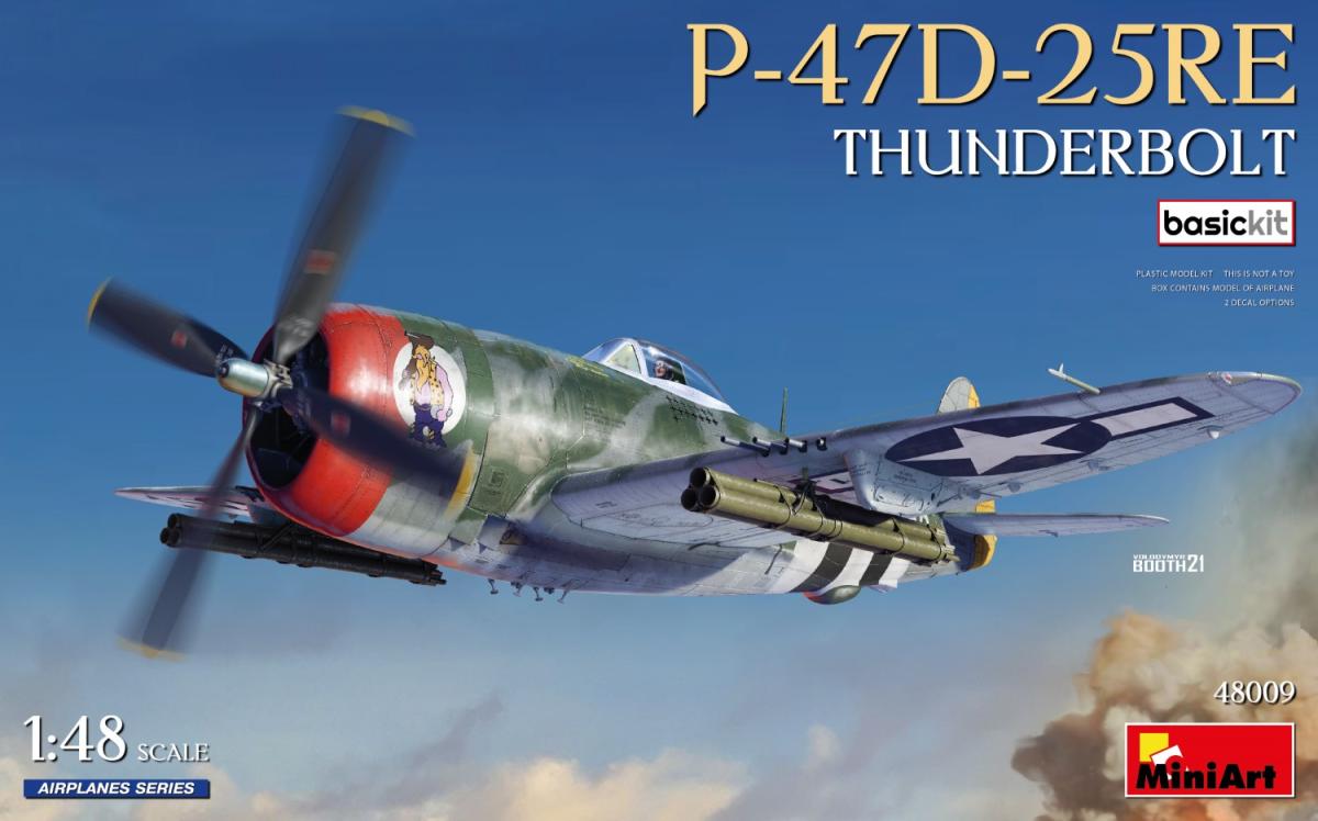 P-47D-25RE Thunderbolt - Basis Kit von Mini Art