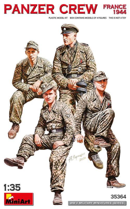 Panzer Crew. France 1944 von Mini Art