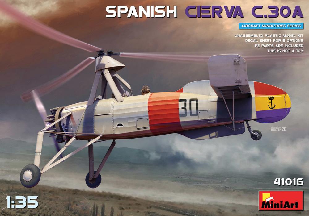 Spanish Cierva C.30A von Mini Art