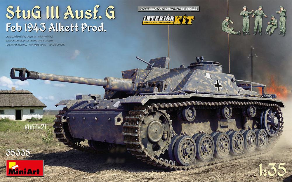 StuG III Ausf. G Feb 1943 Alkett Production - Interior Kit von Mini Art