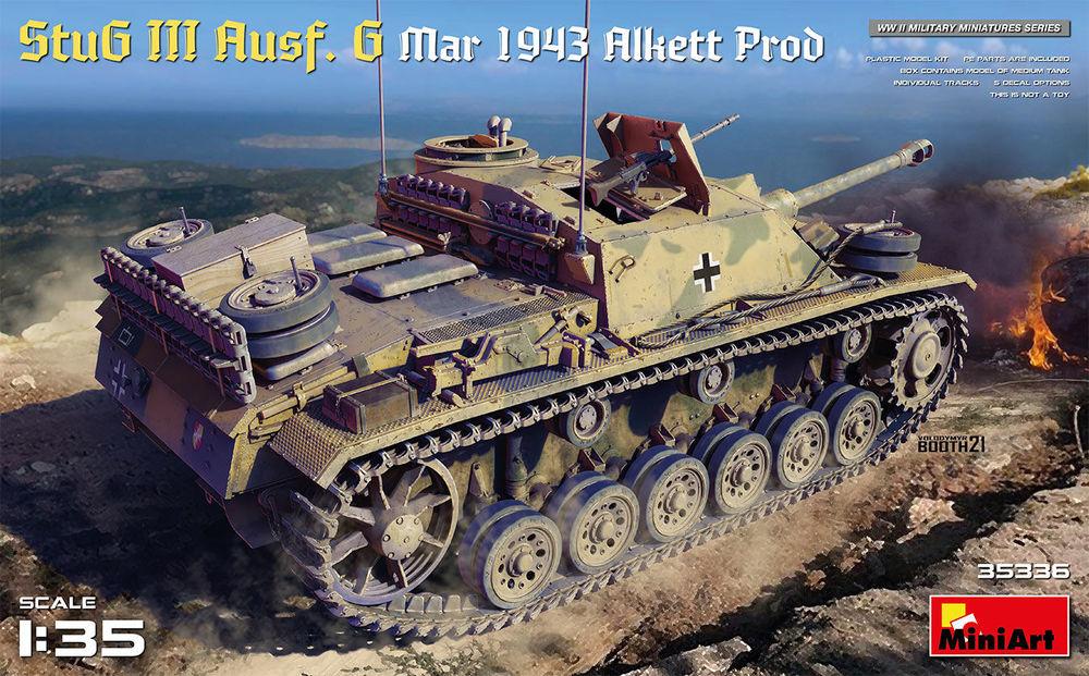 StuG III Ausf. G Mar 1943 Alkett Production von Mini Art