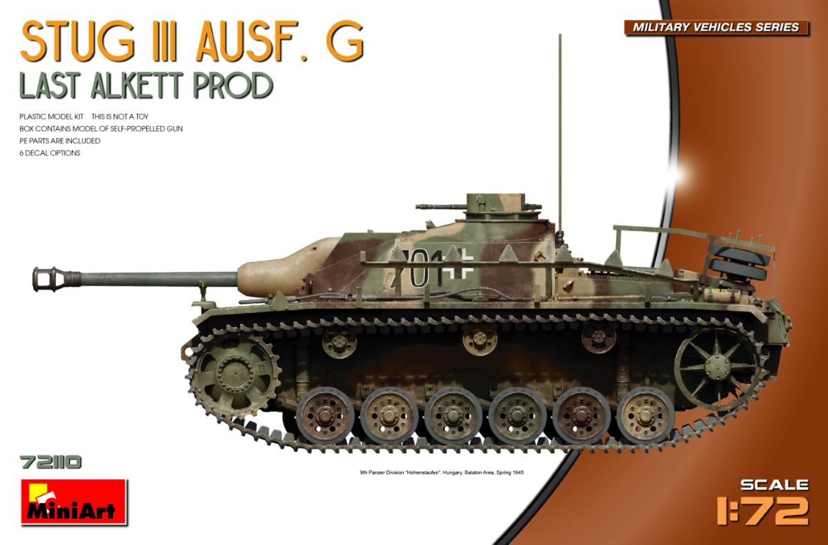 StuG III Ausf.G Let. Allket Production StuG III Ausf.G Let. Allket Production von Mini Art