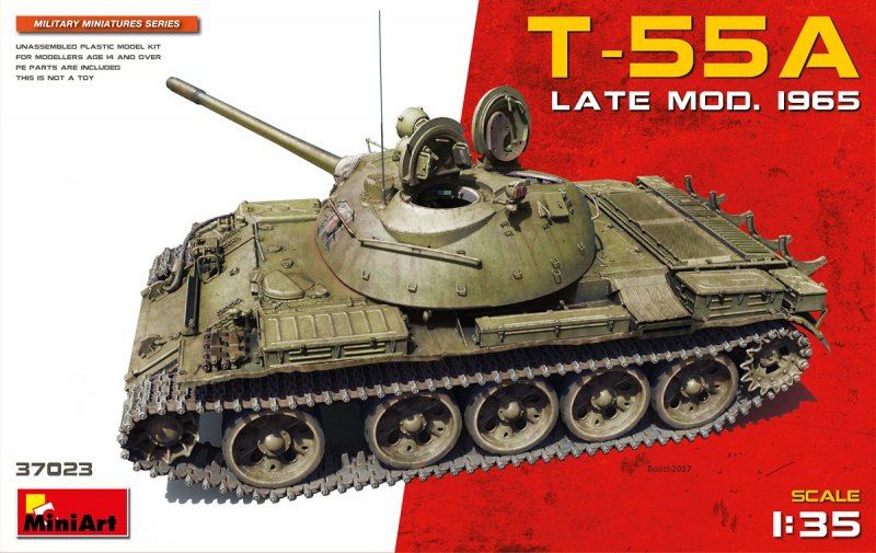 T-55A Late Mod. 1965 von Mini Art