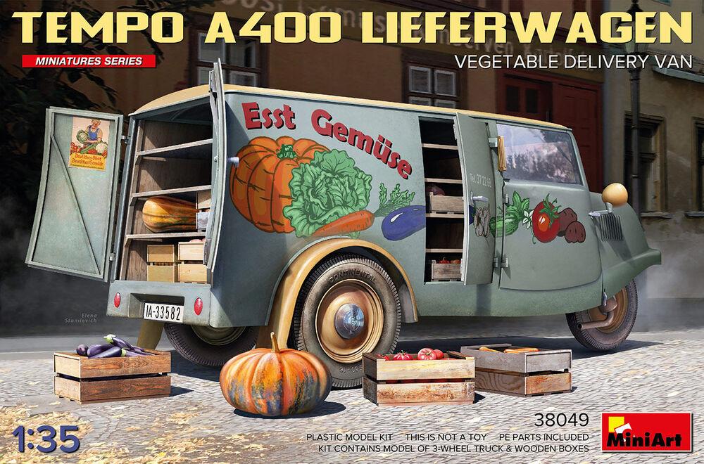 Tempo A400 Lieferwagen - Vegetable Delivery Van von Mini Art