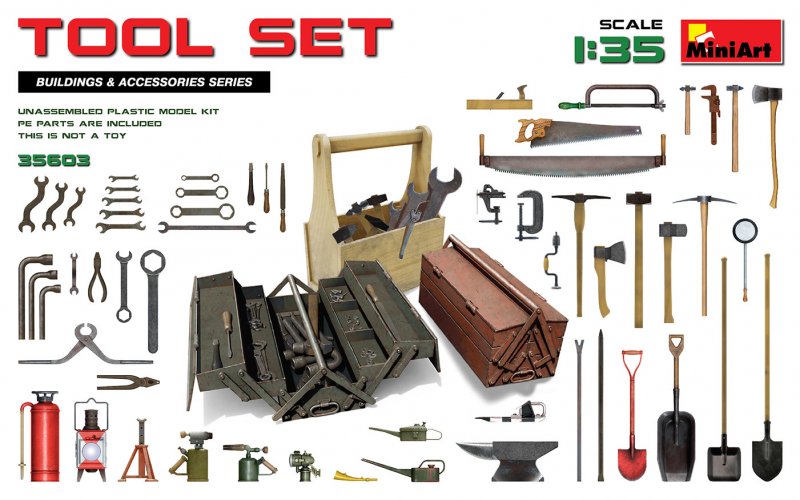 Tool Set von Mini Art