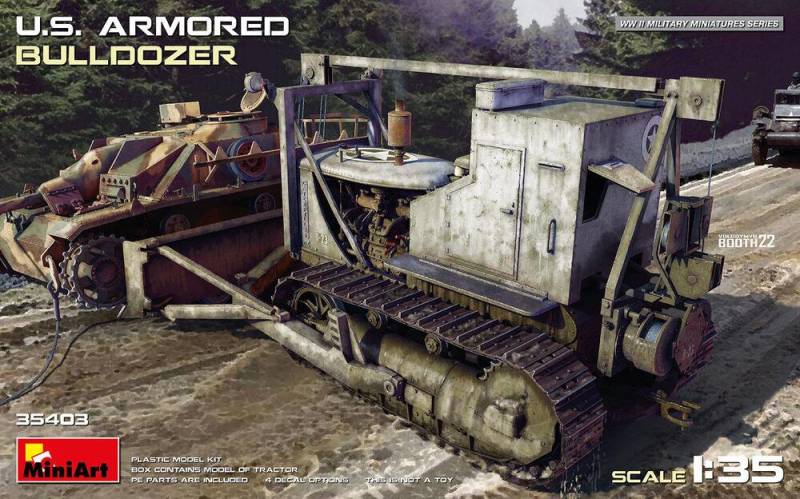 U.S. Armored Bulldozer von Mini Art