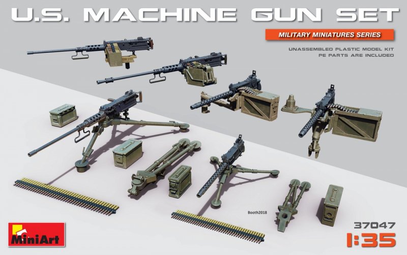 U.S. Heavy Machinegun Set von Mini Art