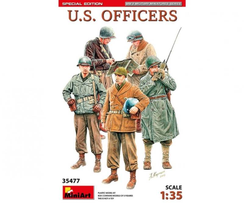 U.S.Offiziere Spezial Edition von Mini Art