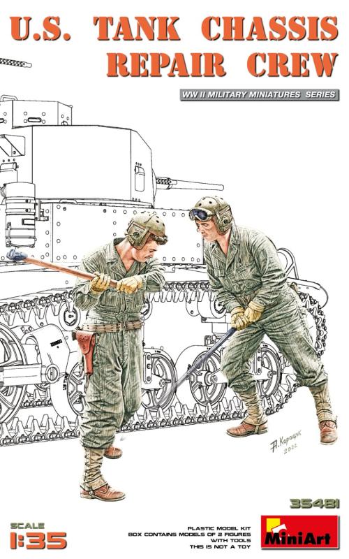 US Panzer Mechaniker Crew (2) von Mini Art