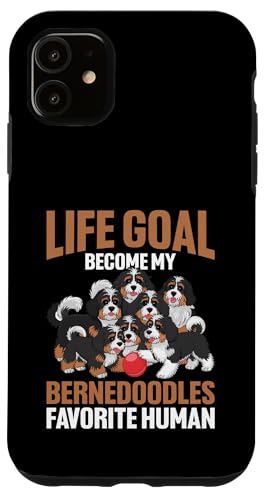 Bernedoodle Mama Papa Hülle für iPhone 11 Bernedoodle Mama Papa Hülle für iPhone 11 von Mini Bernedoodle Gifts for Owners