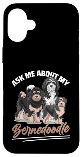 Bernedoodle Mama Papa Hülle für iPhone 16 Plus Bernedoodle Mama Papa Hülle für iPhone 16 Plus von Mini Bernedoodle Gifts for Owners