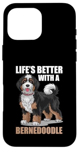 Bernedoodle Mama Papa Hülle für iPhone 16 Pro Max Bernedoodle Mama Papa Hülle für iPhone 16 Pro Max von Mini Bernedoodle Gifts for Owners
