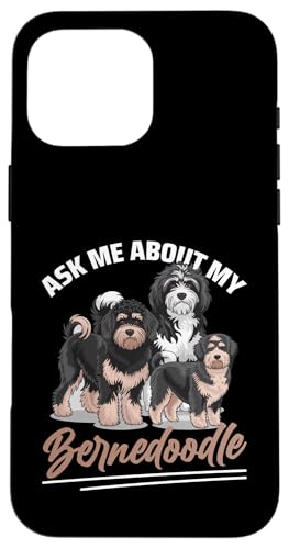 Bernedoodle Mama Papa Hülle für iPhone 16 Pro Max Bernedoodle Mama Papa Hülle für iPhone 16 Pro Max von Mini Bernedoodle Gifts for Owners