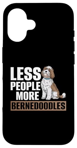 Bernedoodle Mama Papa Hülle für iPhone 16 von Mini Bernedoodle Gifts for Owners