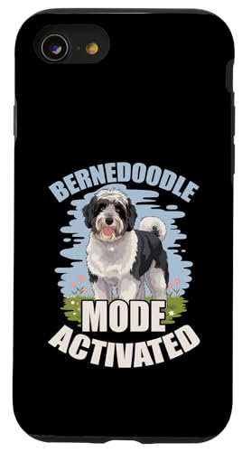 Bernedoodle Mama Papa Hülle für iPhone SE (2020) / 7 / 8 von Mini Bernedoodle Gifts for Owners