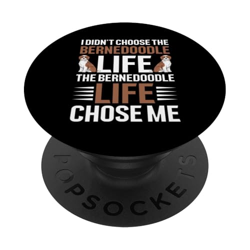 Bernedoodle Mama Papa PopSockets Klebender PopGrip Bernedoodle Mama Papa PopSockets Klebender PopGrip von Mini Bernedoodle Gifts for Owners