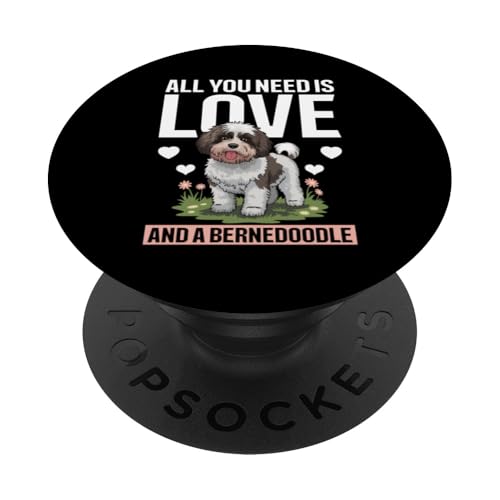 Bernedoodle Mama Papa PopSockets Klebender PopGrip Bernedoodle Mama Papa PopSockets Klebender PopGrip von Mini Bernedoodle Gifts for Owners