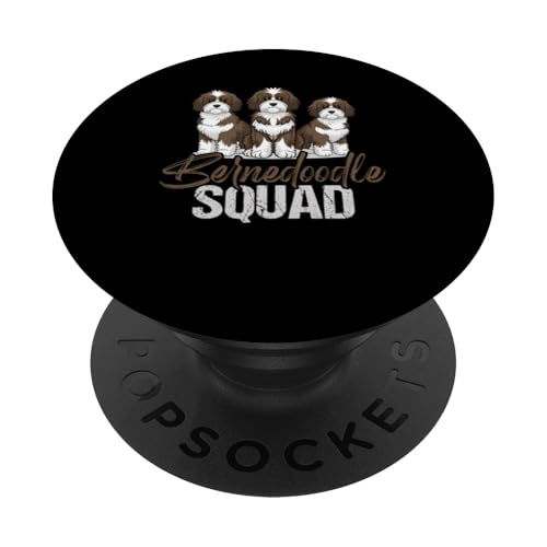 Bernedoodle Mama Papa PopSockets Klebender PopGrip Bernedoodle Mama Papa PopSockets Klebender PopGrip von Mini Bernedoodle Gifts for Owners