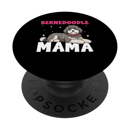 Bernedoodle Mama Papa PopSockets Klebender PopGrip Bernedoodle Mama Papa PopSockets Klebender PopGrip von Mini Bernedoodle Gifts for Owners