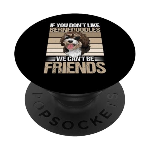 Bernedoodle Mama Papa PopSockets Klebender PopGrip Bernedoodle Mama Papa PopSockets Klebender PopGrip von Mini Bernedoodle Gifts for Owners