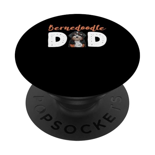 Bernedoodle Mama Papa PopSockets Klebender PopGrip Bernedoodle Mama Papa PopSockets Klebender PopGrip von Mini Bernedoodle Gifts for Owners