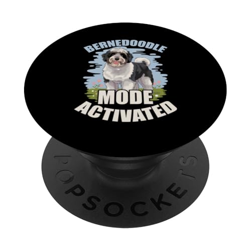 Bernedoodle Mama Papa PopSockets Klebender PopGrip Bernedoodle Mama Papa PopSockets Klebender PopGrip von Mini Bernedoodle Gifts for Owners