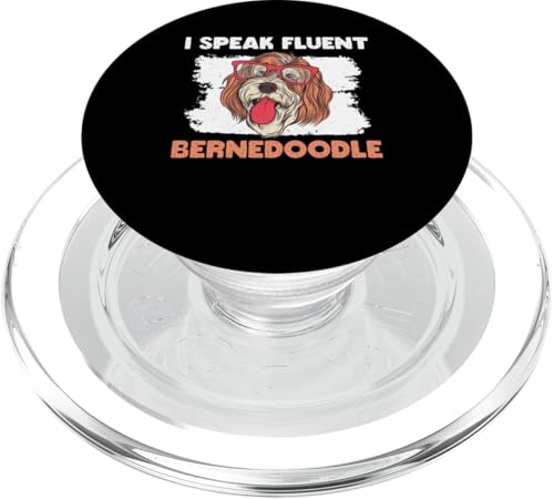 Bernedoodle Mama Papa PopSockets PopGrip für MagSafe von Mini Bernedoodle Gifts for Owners