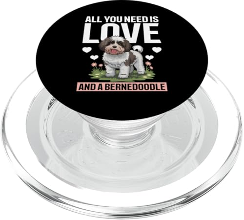 Bernedoodle Mama Papa PopSockets PopGrip für MagSafe Bernedoodle Mama Papa PopSockets PopGrip für MagSafe von Mini Bernedoodle Gifts for Owners