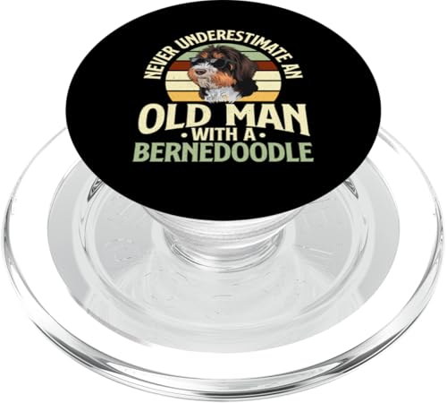 Bernedoodle Mama Papa PopSockets PopGrip für MagSafe Bernedoodle Mama Papa PopSockets PopGrip für MagSafe von Mini Bernedoodle Gifts for Owners