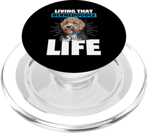 Bernedoodle Mama Papa PopSockets PopGrip für MagSafe Bernedoodle Mama Papa PopSockets PopGrip für MagSafe von Mini Bernedoodle Gifts for Owners