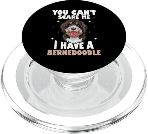 Bernedoodle Mama Papa PopSockets PopGrip für MagSafe von Mini Bernedoodle Gifts for Owners