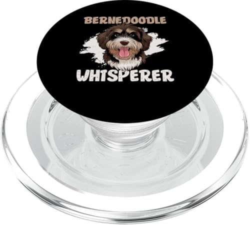 Bernedoodle Mama Papa PopSockets PopGrip für MagSafe von Mini Bernedoodle Gifts for Owners