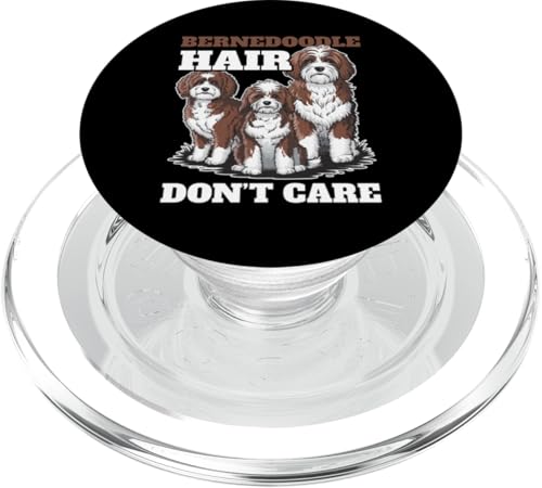 Bernedoodle Mama Papa PopSockets PopGrip für MagSafe Bernedoodle Mama Papa PopSockets PopGrip für MagSafe von Mini Bernedoodle Gifts for Owners