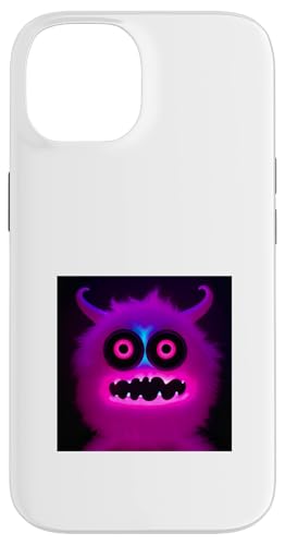 Flauschiges helles Monster, niedliche pelzige Kreatur, entzückendes Monster Hülle für iPhone 14 von MiniMonster