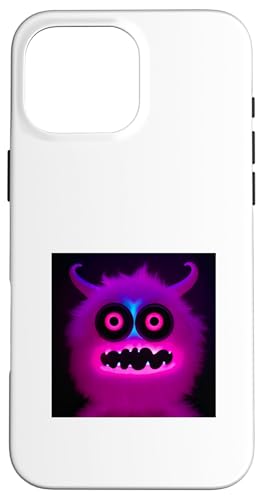 Flauschiges helles Monster, niedliche pelzige Kreatur, entzückendes Monster Hülle für iPhone 16 Pro Max Flauschiges helles Monster, niedliche pelzige Kreatur, entzückendes Monster Hülle für iPhone 16 Pro Max von MiniMonster