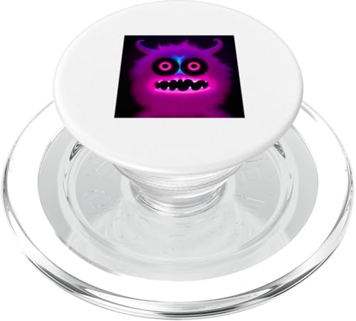 Flauschiges helles Monster, niedliche pelzige Kreatur, entzückendes Monster PopSockets PopGrip für MagSafe Flauschiges helles Monster, niedliche pelzige Kreatur, entzückendes Monster PopSockets PopGrip für MagSafe von MiniMonster