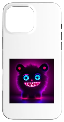 Fuzzy Bright Monster, süße flauschige Kreatur Hülle für iPhone 16 Pro Max Fuzzy Bright Monster, süße flauschige Kreatur Hülle für iPhone 16 Pro Max von MiniMonster