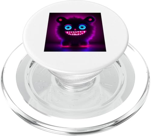 Fuzzy Bright Monster, süße flauschige Kreatur PopSockets PopGrip für MagSafe Fuzzy Bright Monster, süße flauschige Kreatur PopSockets PopGrip für MagSafe von MiniMonster