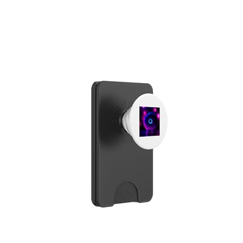 Niedliches flauschiges Monster, bezaubernde Kreatur-Kunst, hell und süß PopSockets PopWallet für MagSafe von MiniMonster