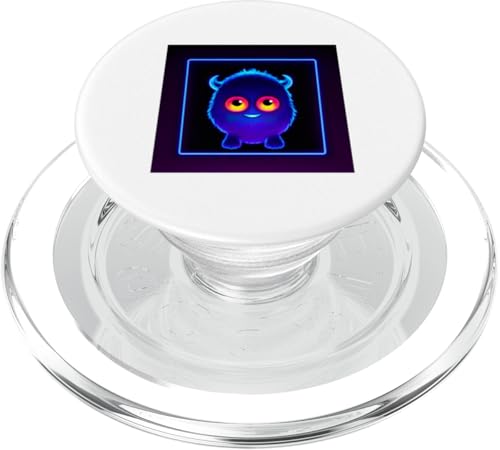 Niedliches flauschiges Monster – hell und liebenswert PopSockets PopGrip für MagSafe Niedliches flauschiges Monster – hell und liebenswert PopSockets PopGrip für MagSafe von MiniMonster